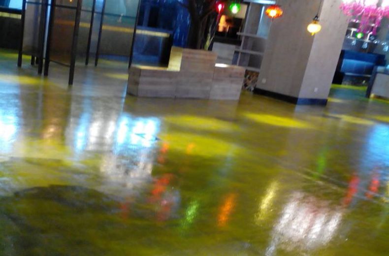 水性藝術地坪漆-環氧地坪漆，水性地坪漆!